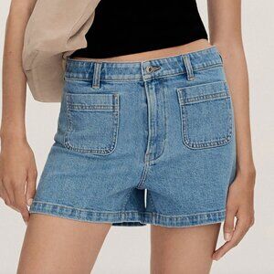 MNG SLIM High Waist shorts 34 CLEA